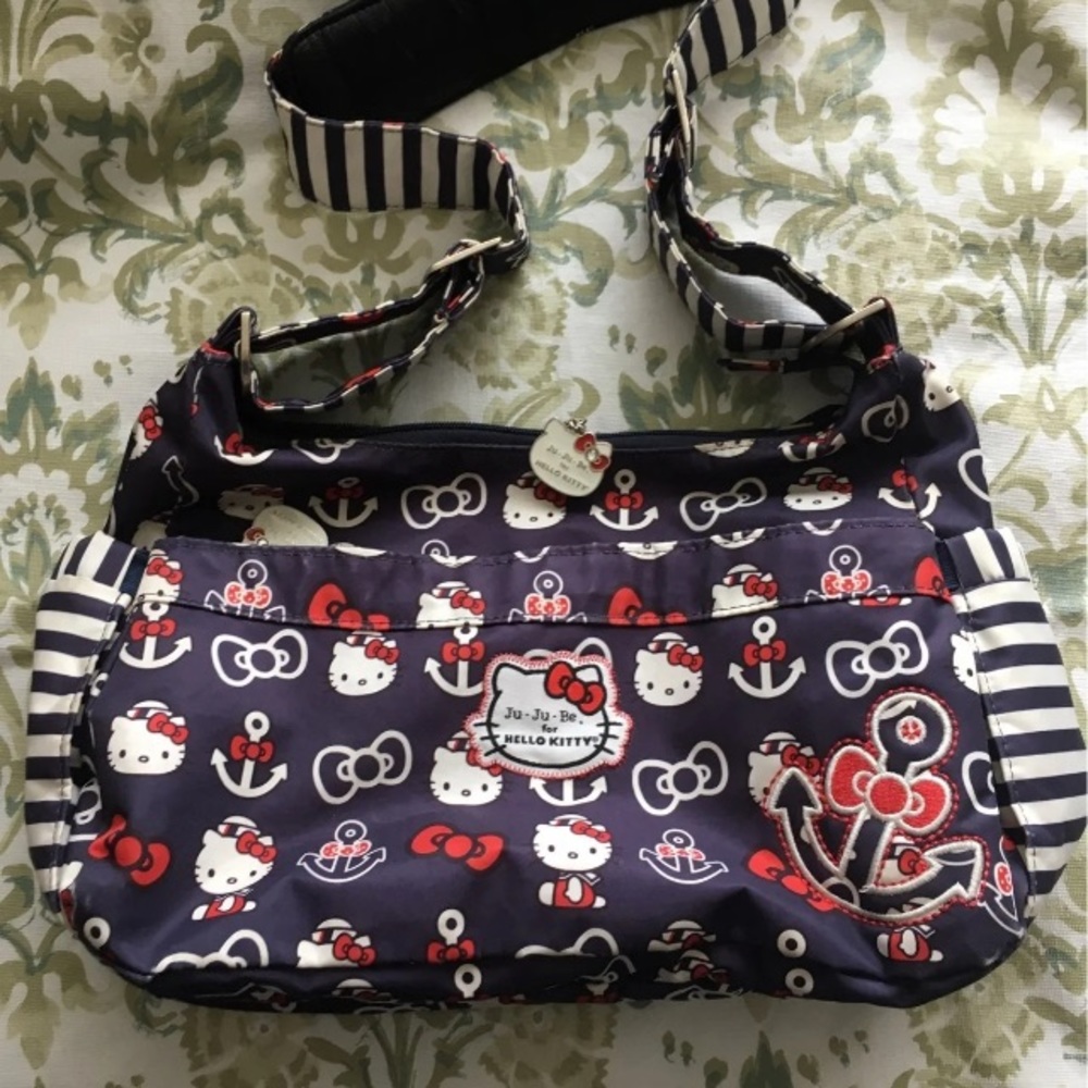 Ju-Ju-Be Hello Kitty Out to Sea Hobobe